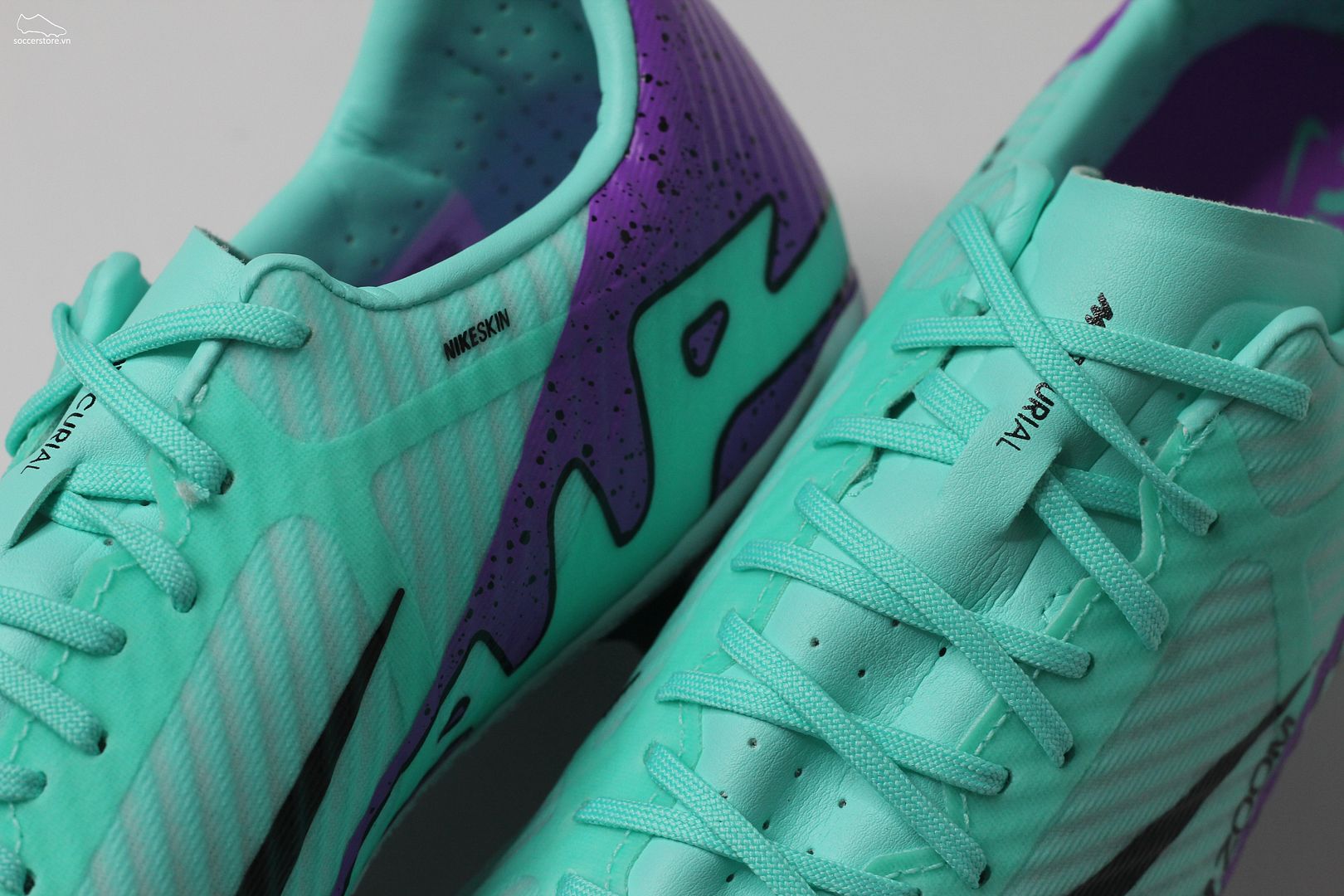 Nike Mercurial Vapor 15 Academy AG Air Zoom màu xanh mint– Peak Ready pack DJ5630-300