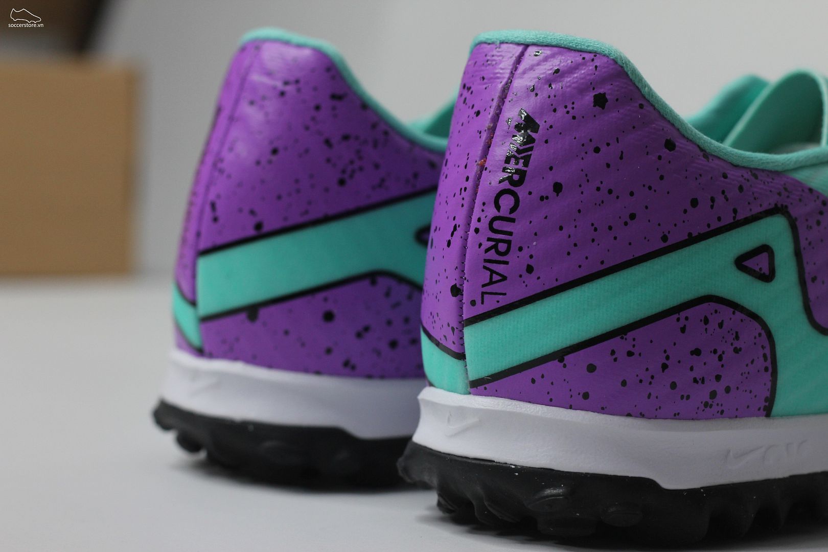 Nike Mercurial Vapor 15 Academy TF màu xanh mint– Peak Ready pack DJ5635-300