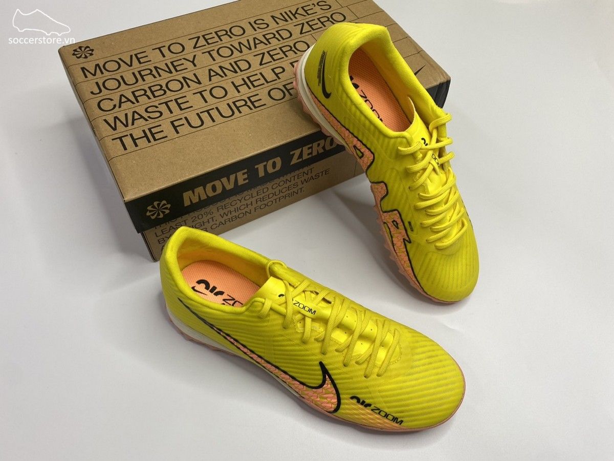Nike Mercurial Vapor 15 Academy TF Zoom Lucent pack màu vàng chuối - DJ5635-780