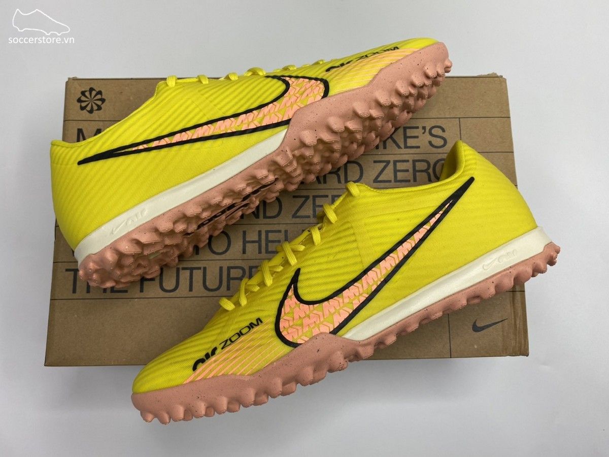 Nike Mercurial Vapor 15 Academy TF Zoom Lucent pack màu vàng chuối - DJ5635-780