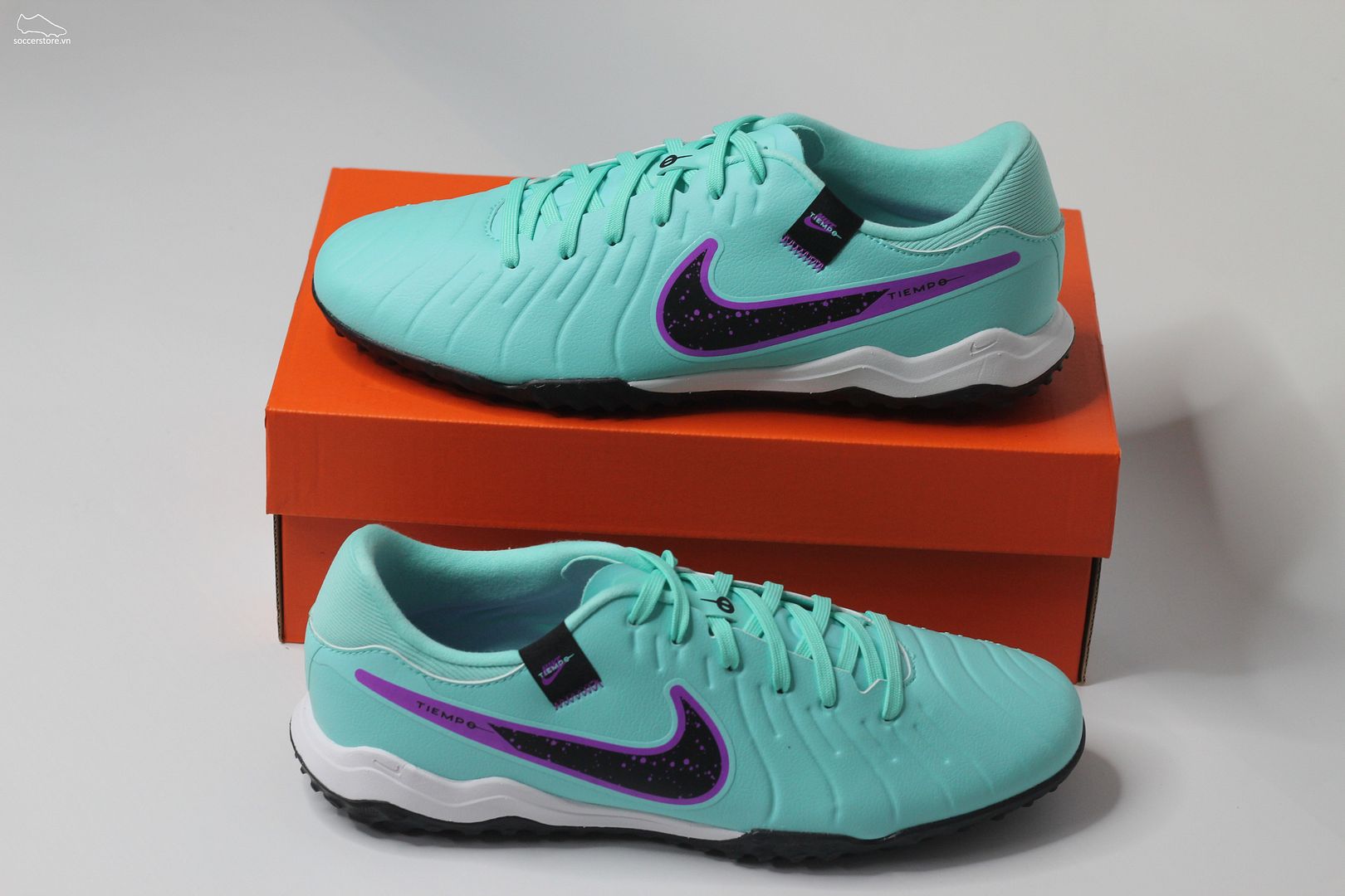 Nike Tiempo Legend 10 Academy TF Peak Ready pack màu xanh mint DV4342-300