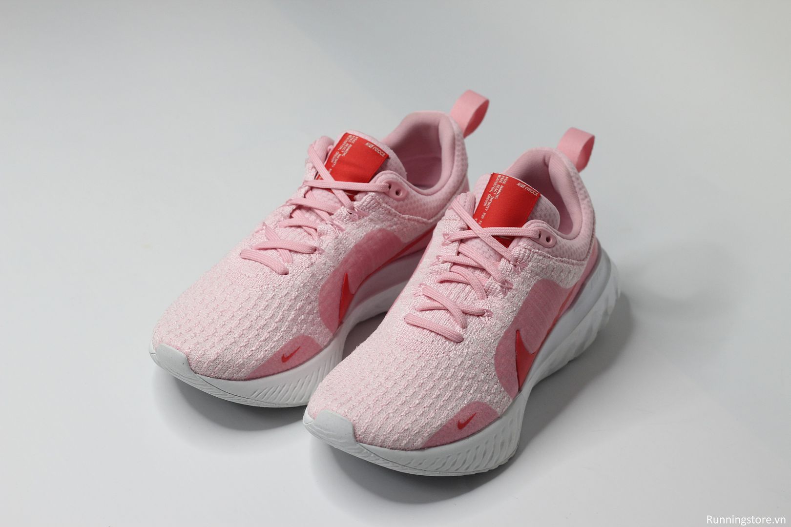 Nike React Infinity 3 W- Medium Soft Pink- DZ3016-600