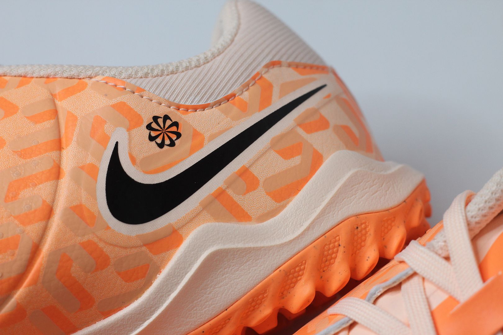 Nike Tiempo Legend 10 Academy TF Jr màu cam trắng DZ3187-800