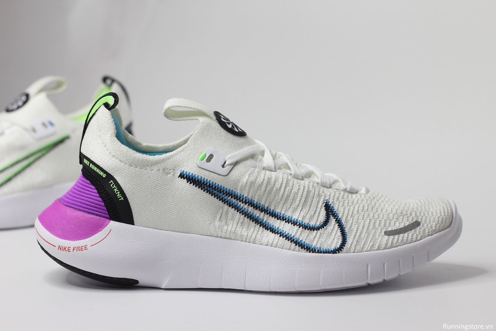 Nike Free RN Next Nature SE - White/ Picante Red/ Fuchsia Dream/ Black - FJ1056-100 