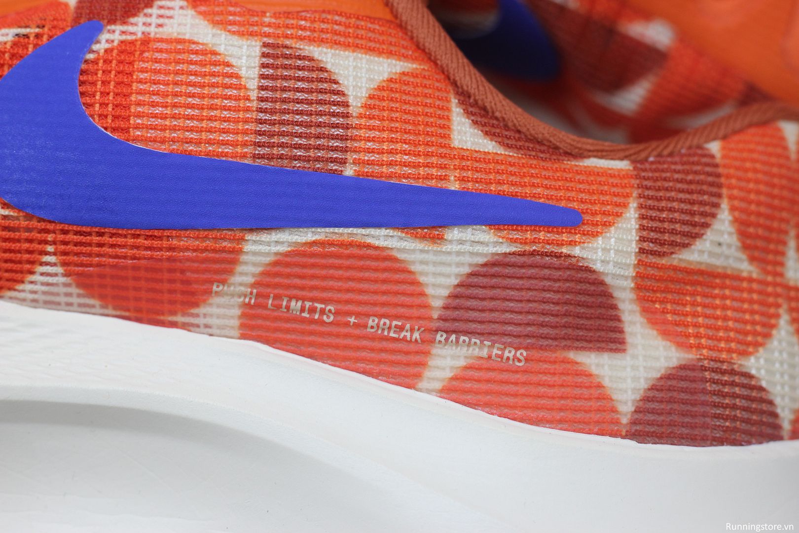 Nike Air Zoom Fly 5 màu cam trắng - Safety Orange/Burnt Sunrise/Sesame/Hyper Royal FQ7679-800