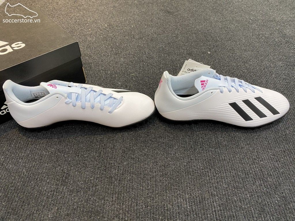 Adidas X 19.4 TF Uniforia - White/ Core Black/ Shock Pink FV4629