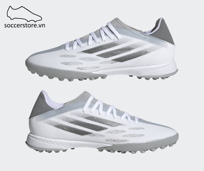 Adidas X SpeedFlow .3 TF White Spark pack - màu trắng FY3313