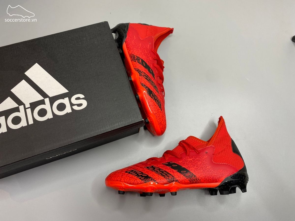 Adidas Predator Freak .3 FG J Meteorite pack màu đỏ cam - FY6282