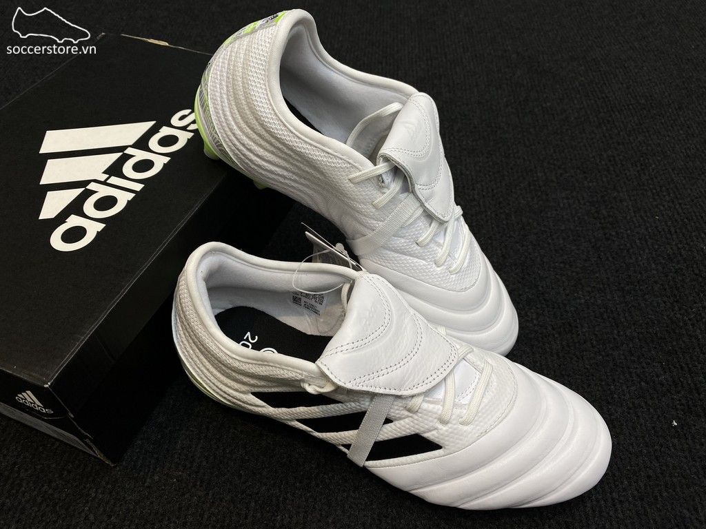 Adidas Copa Gloro 20.2 FG Uniforia- White/ Core Black/ Signal Green G28627