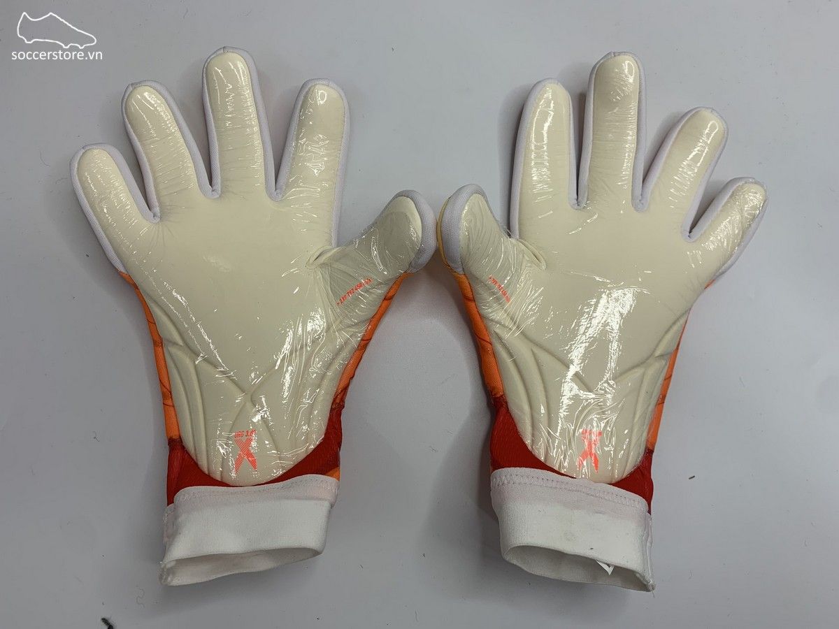 Adidas X GL League GK Gloves- màu đỏ cam - trắng GR1540