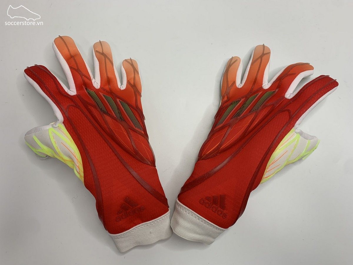 Adidas X GL Pro Kids GK Gloves màu đỏ cam GR1541