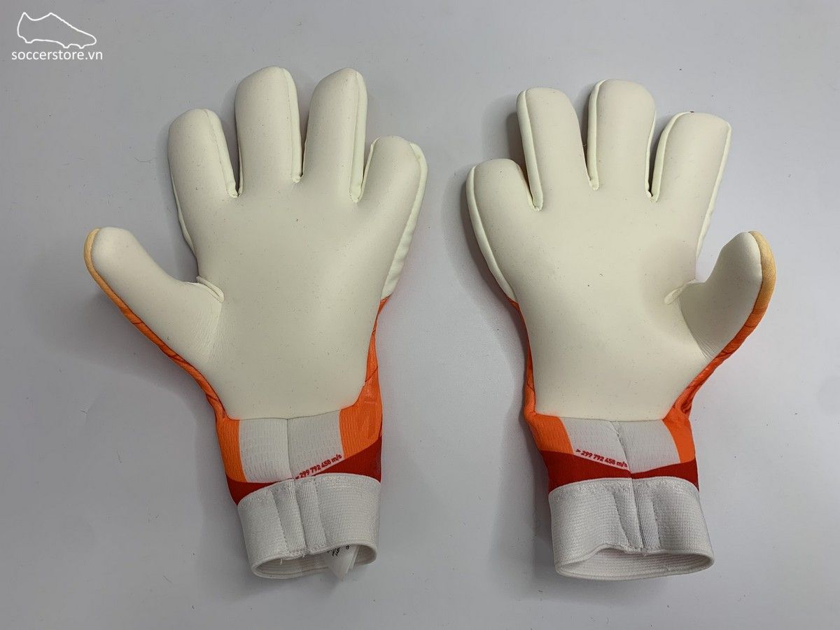 Adidas X League Kids GK Gloves màu đỏ cam GR1542