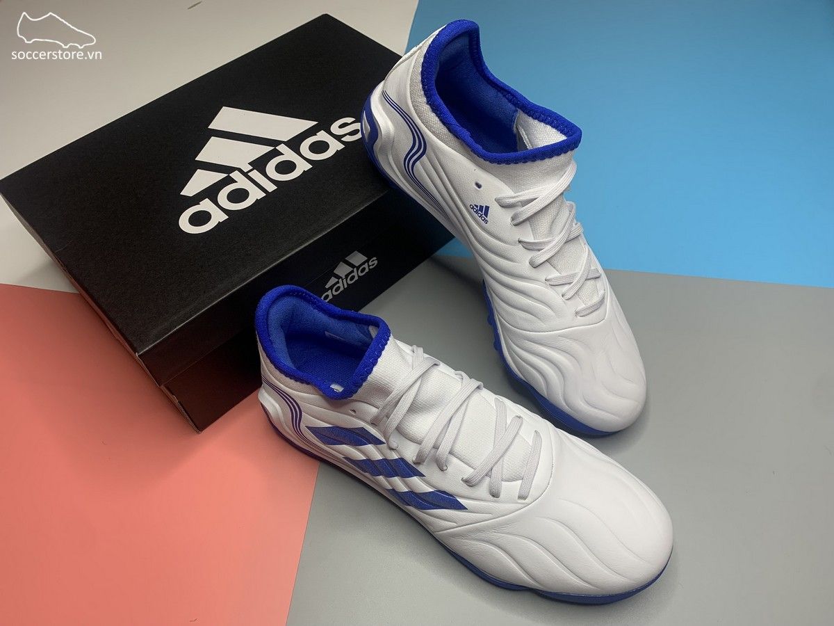 Adidas Copa Sense .3 TF Diamond Edge pack- màu trắng xanh GW49638