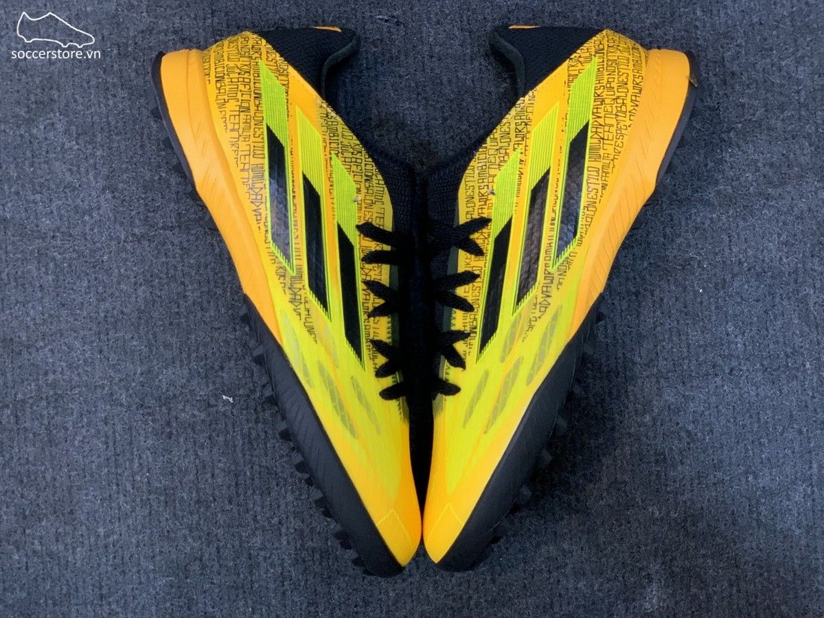Adidas X Speedflow .3 TF Messi - Solar Gold / Core Black / Bright Yellow - GW7423