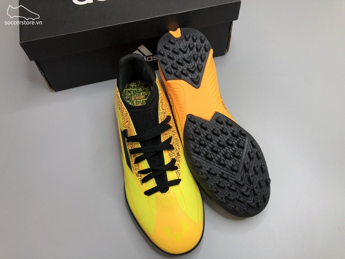 Adidas X Speedflow .3 TF Messi Kids -màu vàng GW7424