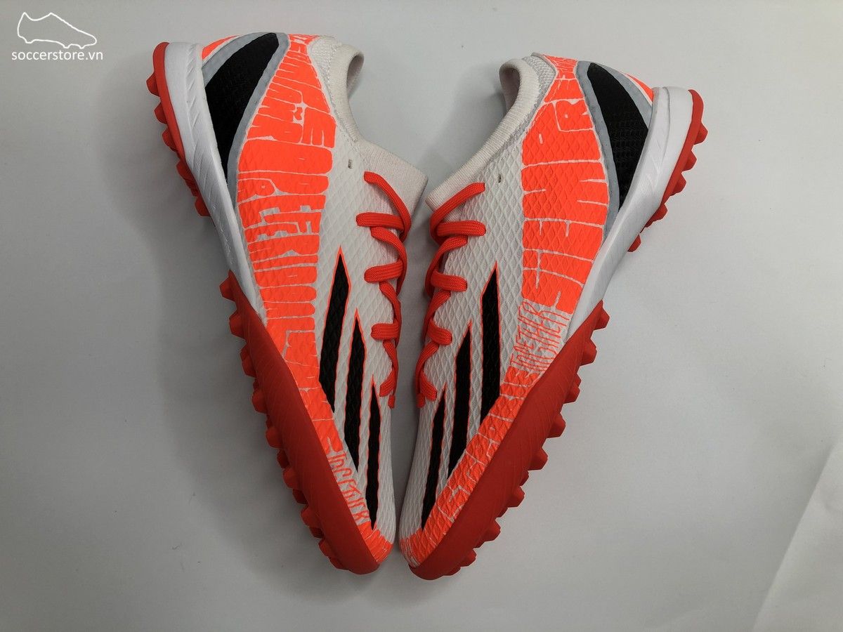 Adidas X SpeedPortal .3 TF Messi Balon Te Adoro màu trắng đỏ GW8395