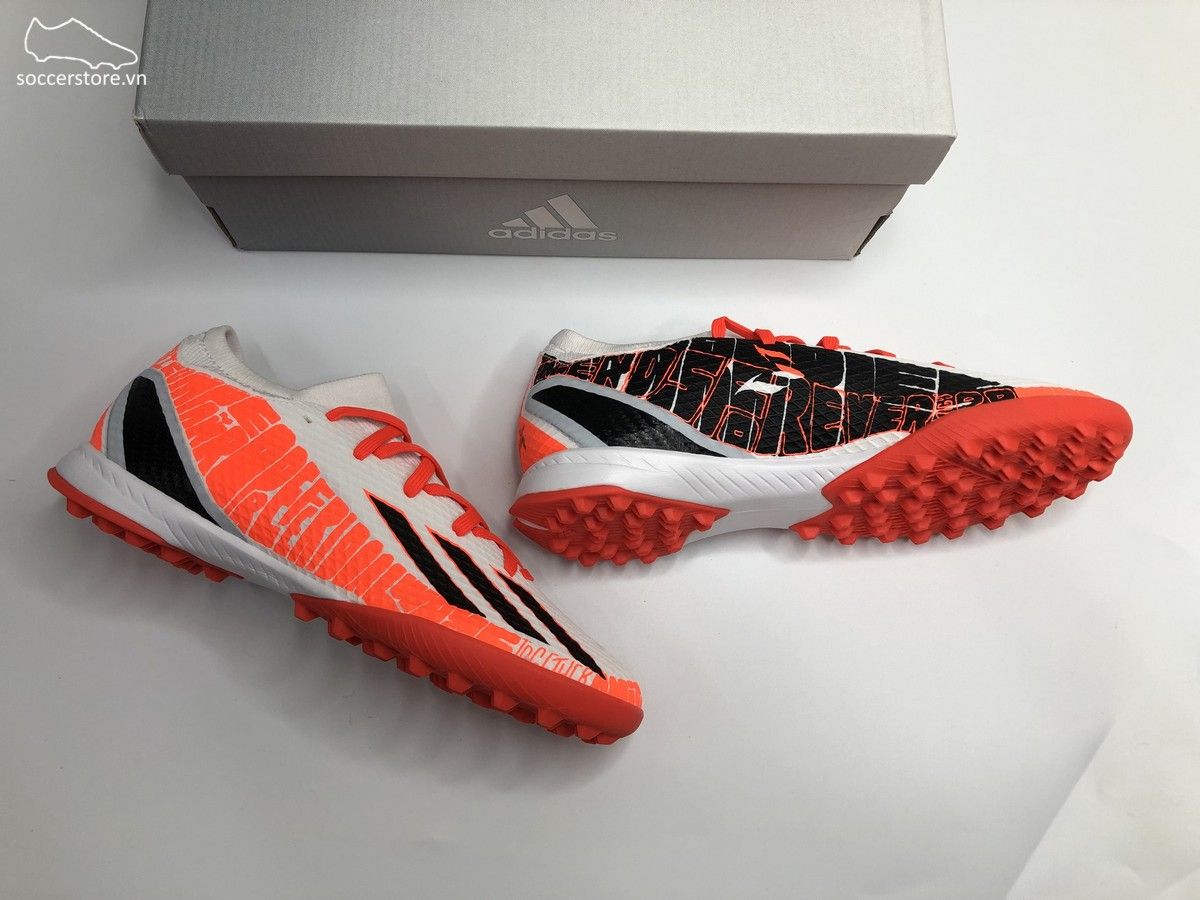 Adidas X SpeedPortal .3 TF Messi Balon Te Adoro màu trắng đỏ GW8395
