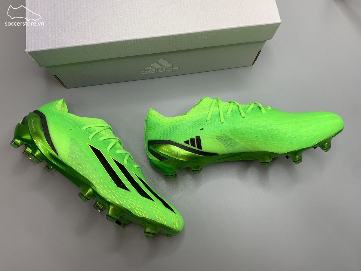 Adidas X Speedportal .1 FG Game Data pack màu xanh lá GW8426