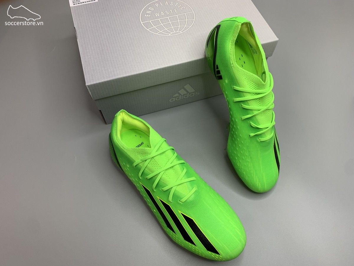Adidas X Speedportal .1 FG Game Data pack màu xanh lá GW8426