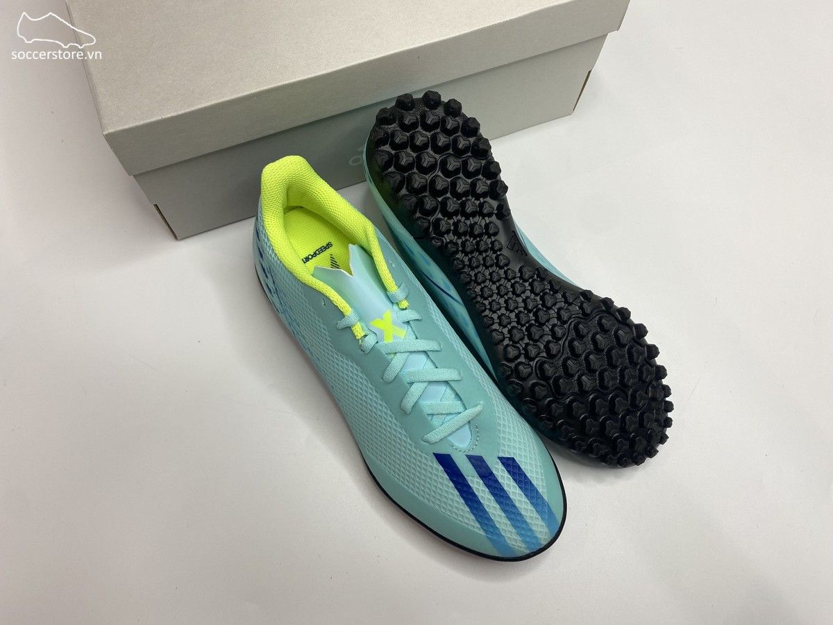 Adidas X Speedportal .4 TF Al Rihla World Cup 22 màu xanh ngọc - GW8508