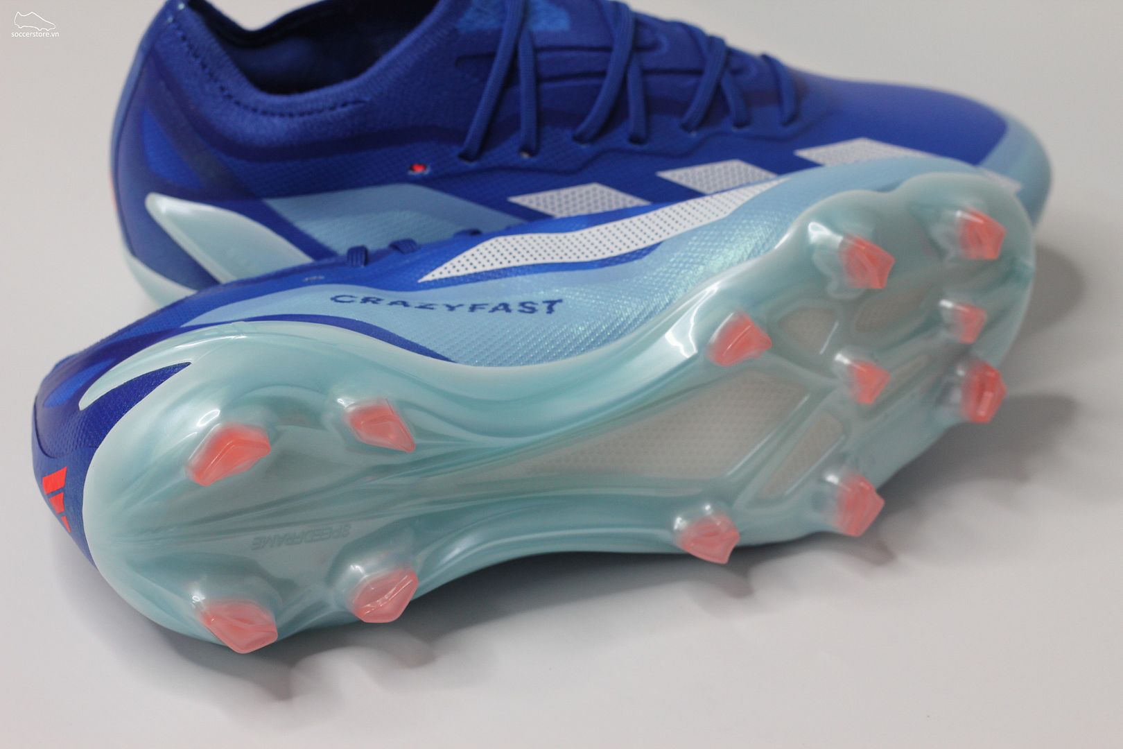Adidas X Crazyfast .1 FG Marine Rush pack màu xanh trắng GY7416