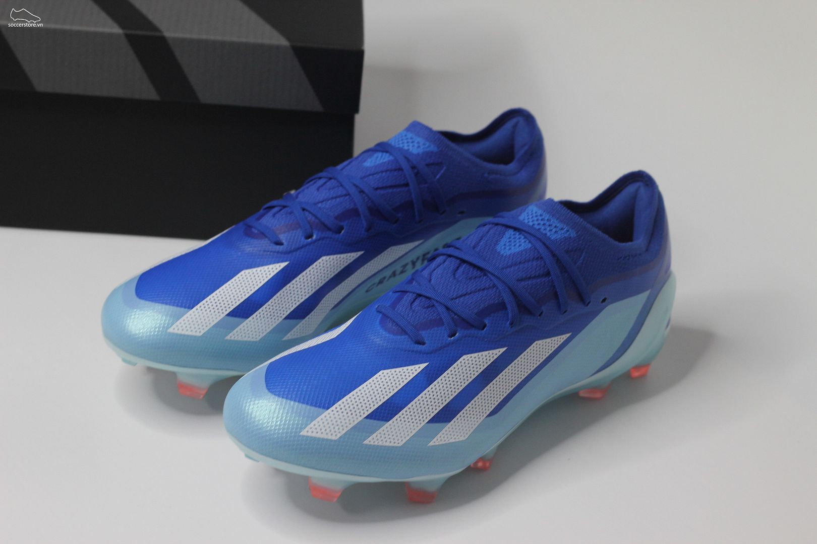 Adidas X Crazyfast .1 FG Marine Rush pack màu xanh trắng GY7416
