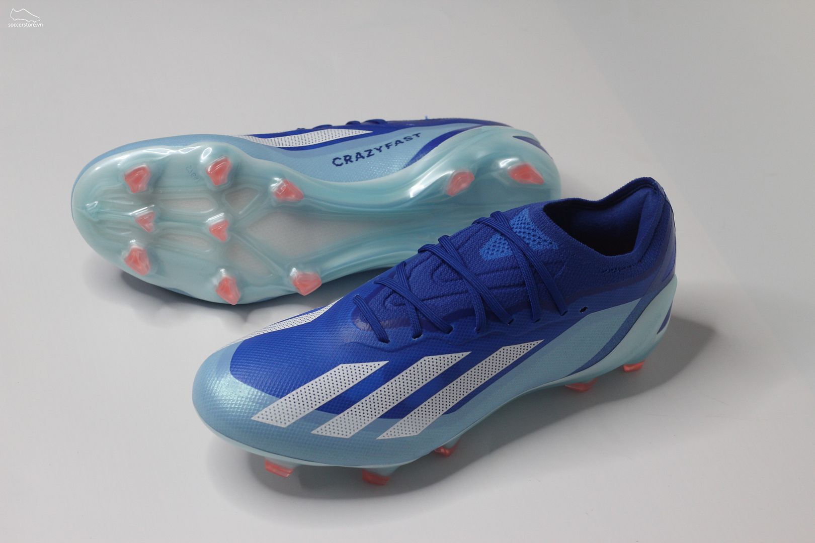 Adidas X Crazyfast .1 FG Marine Rush pack màu xanh trắng GY7416