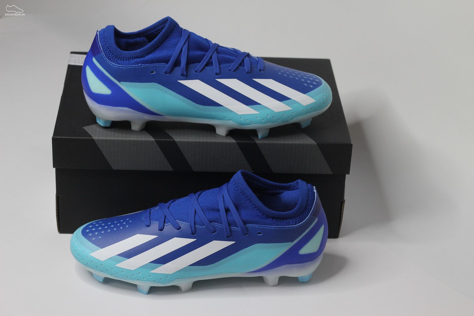 Adidas X Crazyfast .3 FG Marine Rush pack màu xanh trắng GY7428