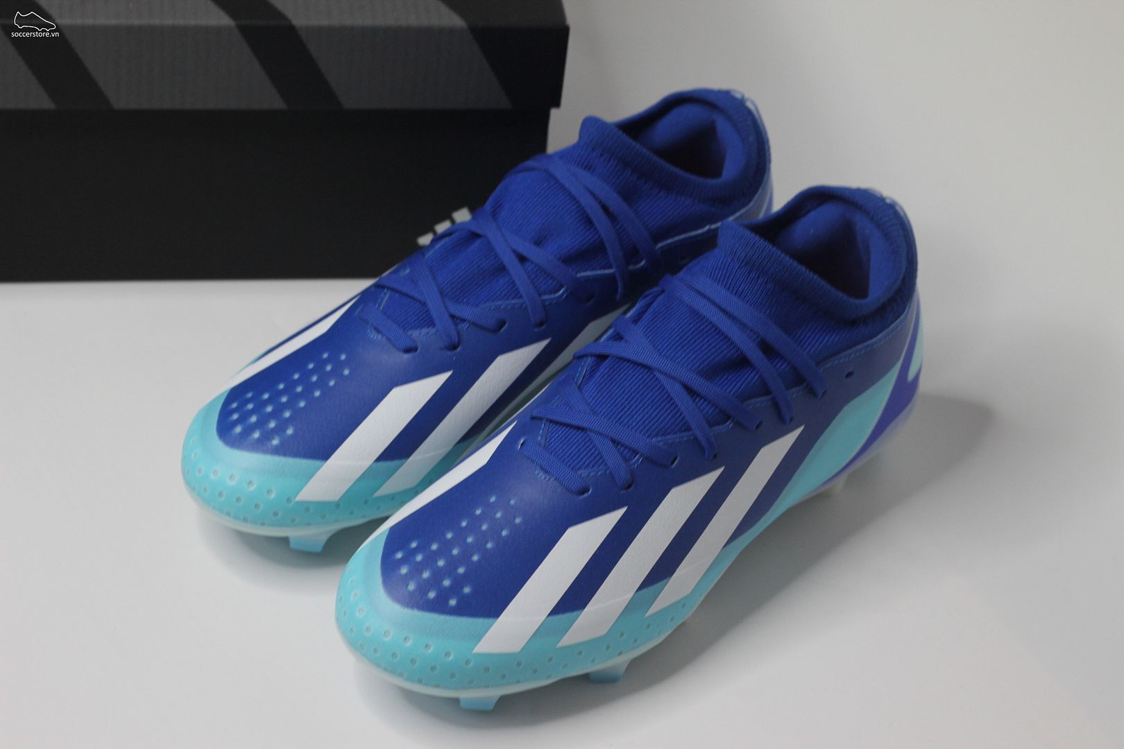 Adidas X Crazyfast .3 FG Marine Rush pack màu xanh trắng GY7428