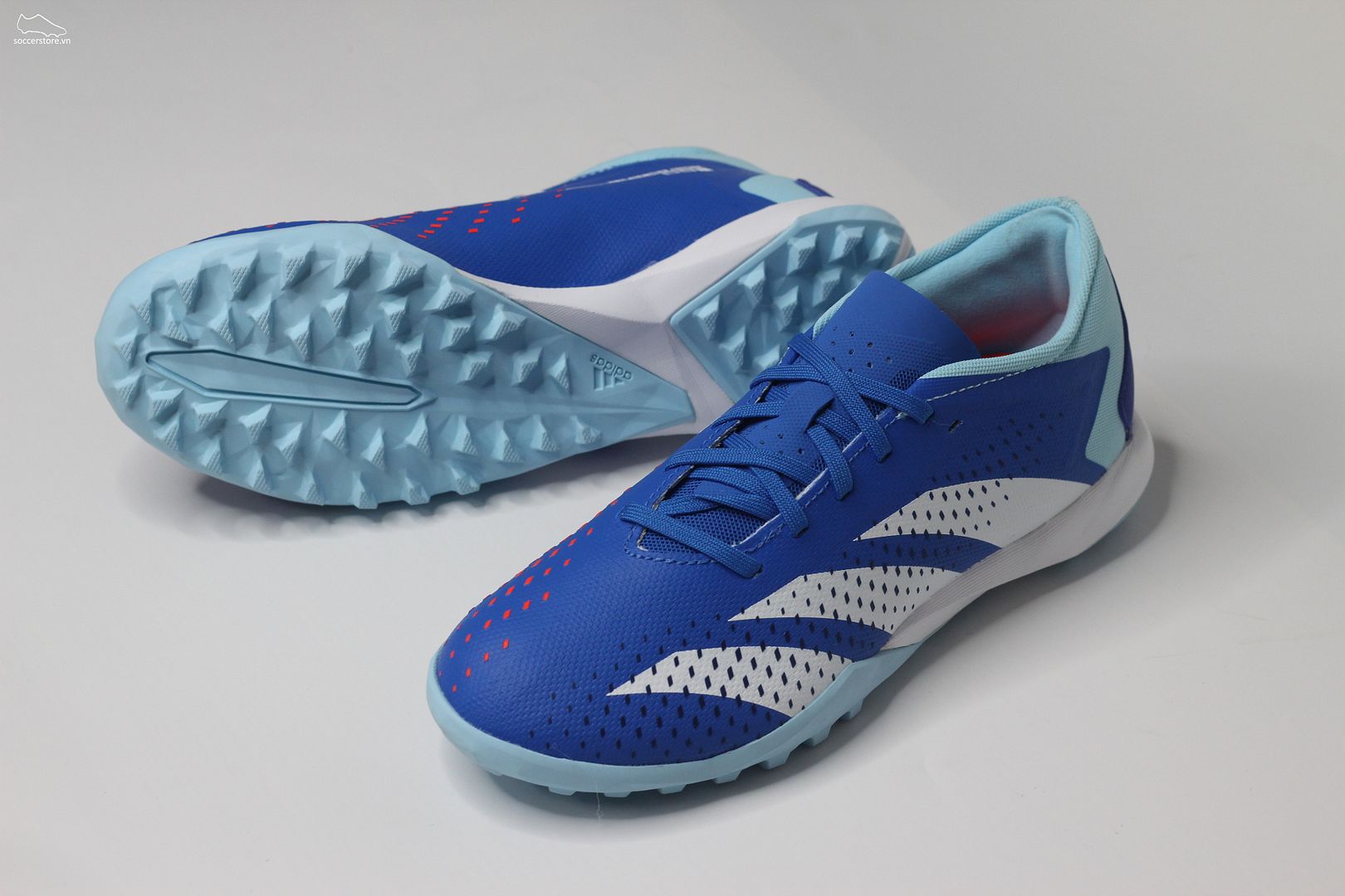 Adidas Predator Accuracy .3 L TF Marine Rush pack màu xanh trắng GZ0002