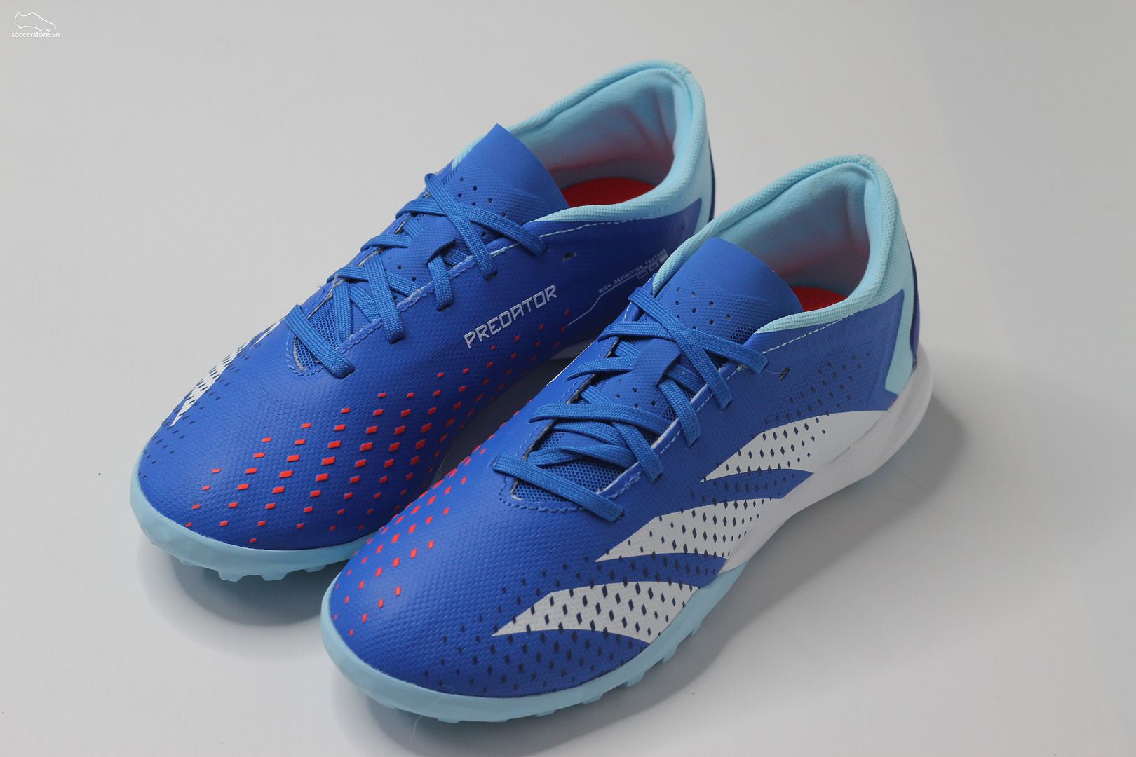 Adidas Predator Accuracy .3 L TF Marine Rush pack màu xanh trắng GZ0002
