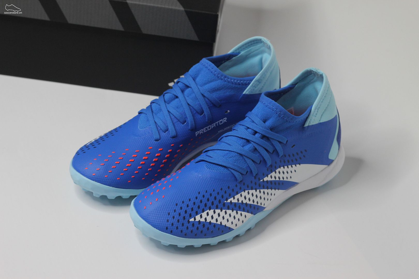 Adidas Predator Accuracy .3 TF Marine Rush pack màu xanh trắng GZ0007