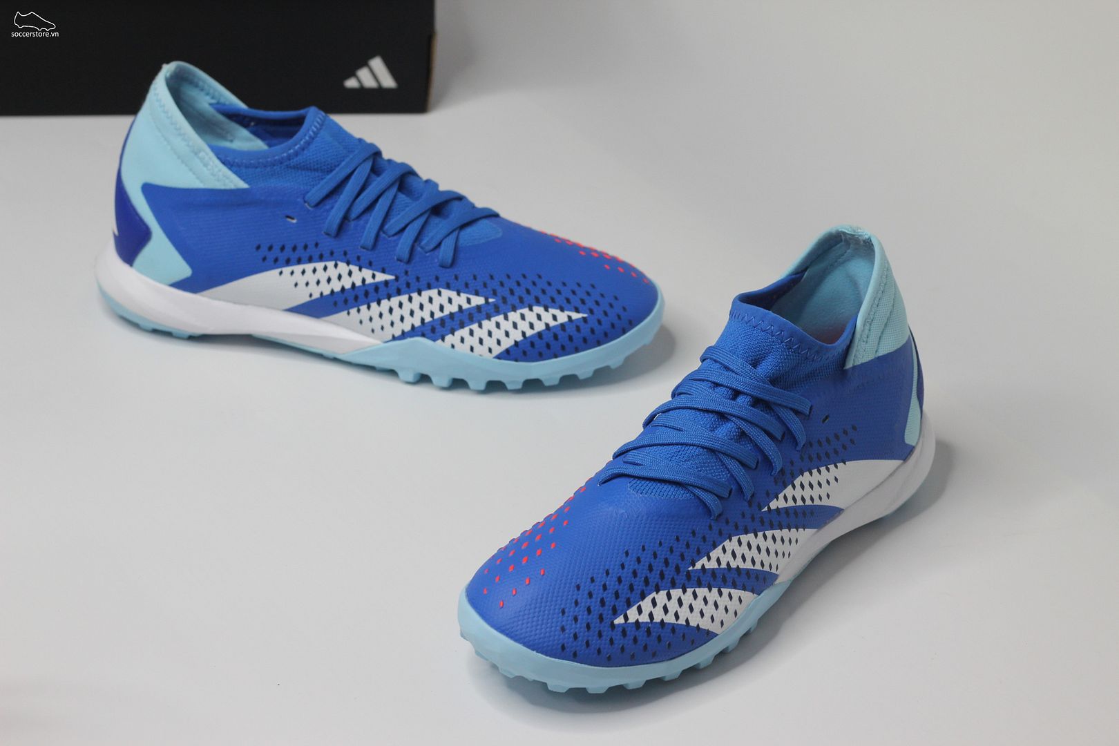 Adidas Predator Accuracy .3 TF Marine Rush pack màu xanh trắng GZ0007