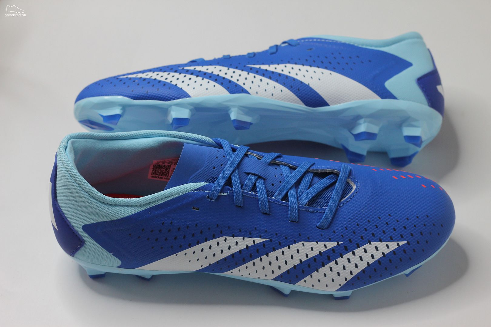 Adidas Predator Accuracy .3 L FG Marine Rush pack màu xanh trắng GZ0015