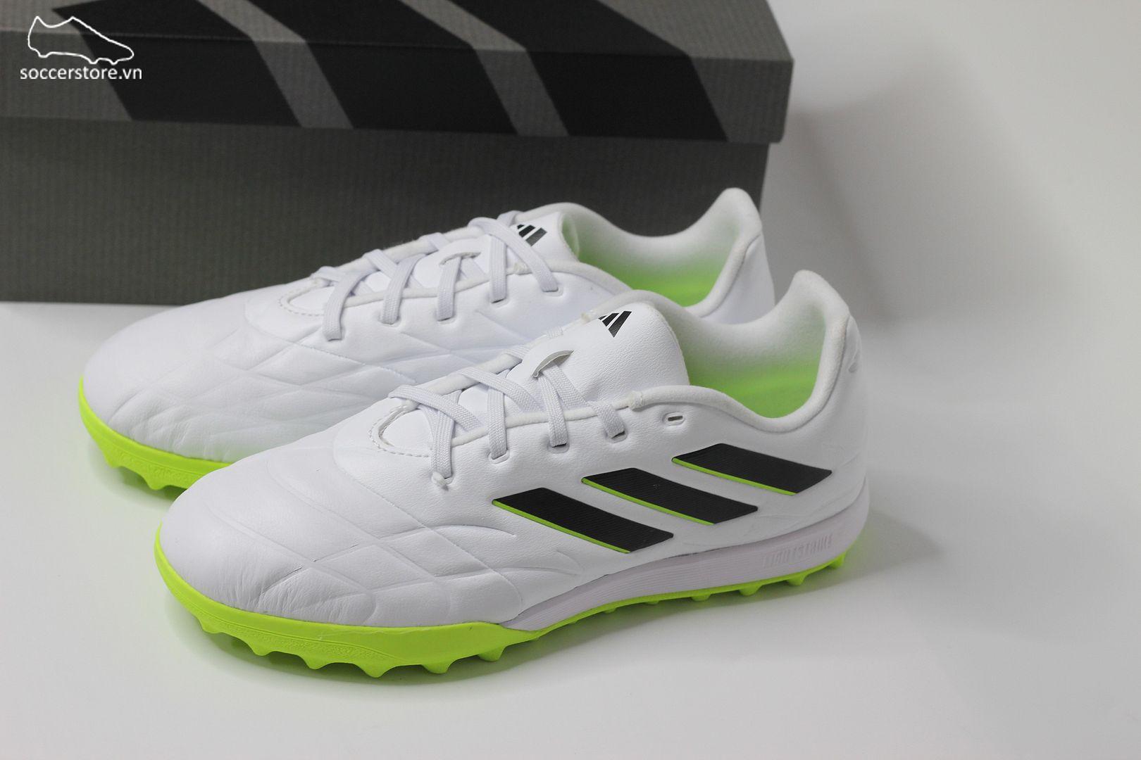 Adidas Copa Pure II .3 TF Crazyrush pack màu trắng đế xanh GZ2522