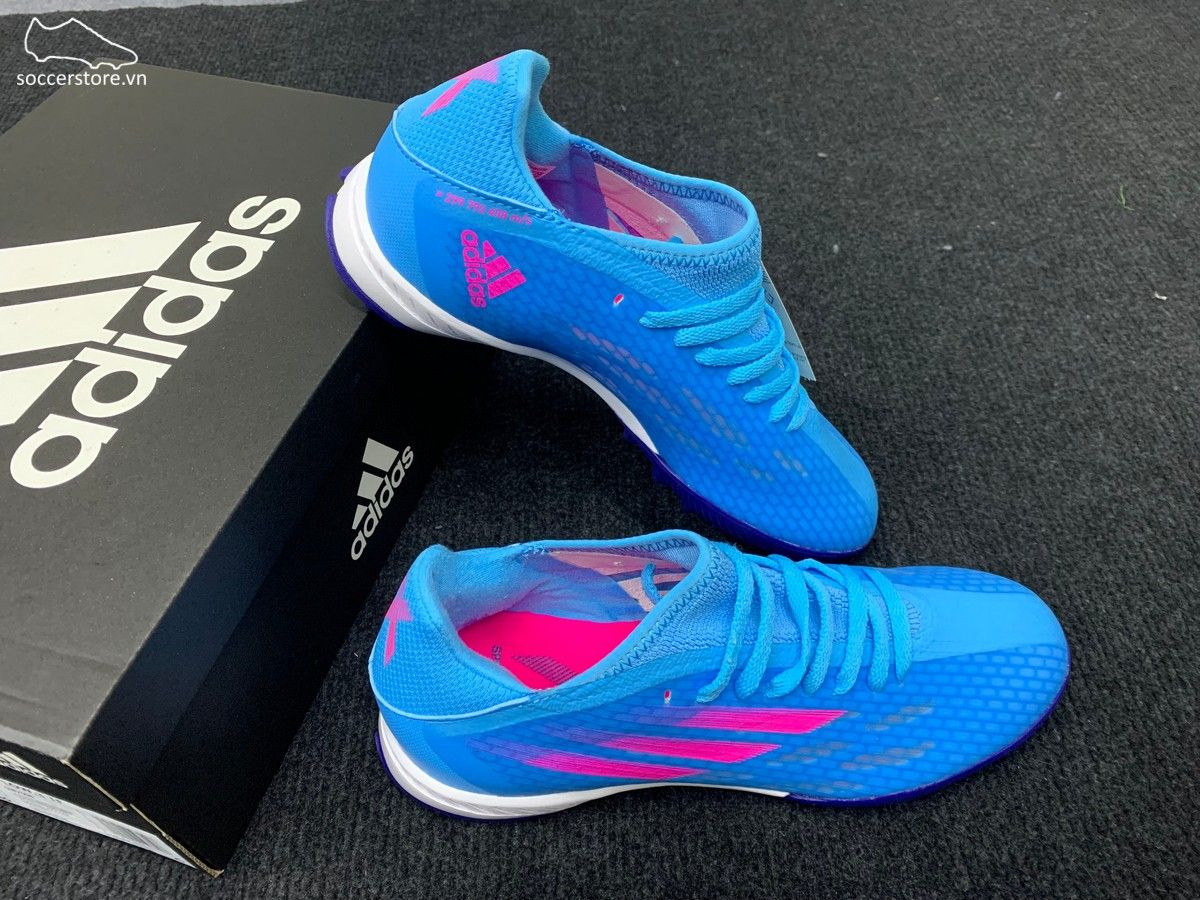 Giày Adidas X Speedflow .3 TF Sapphire Edge pack màu xanh GW7508 