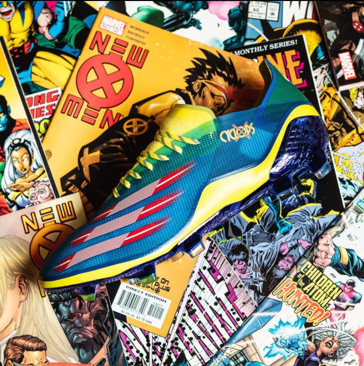 Giày bóng đá Adidas x Marvel X Ghosted Cyclops 