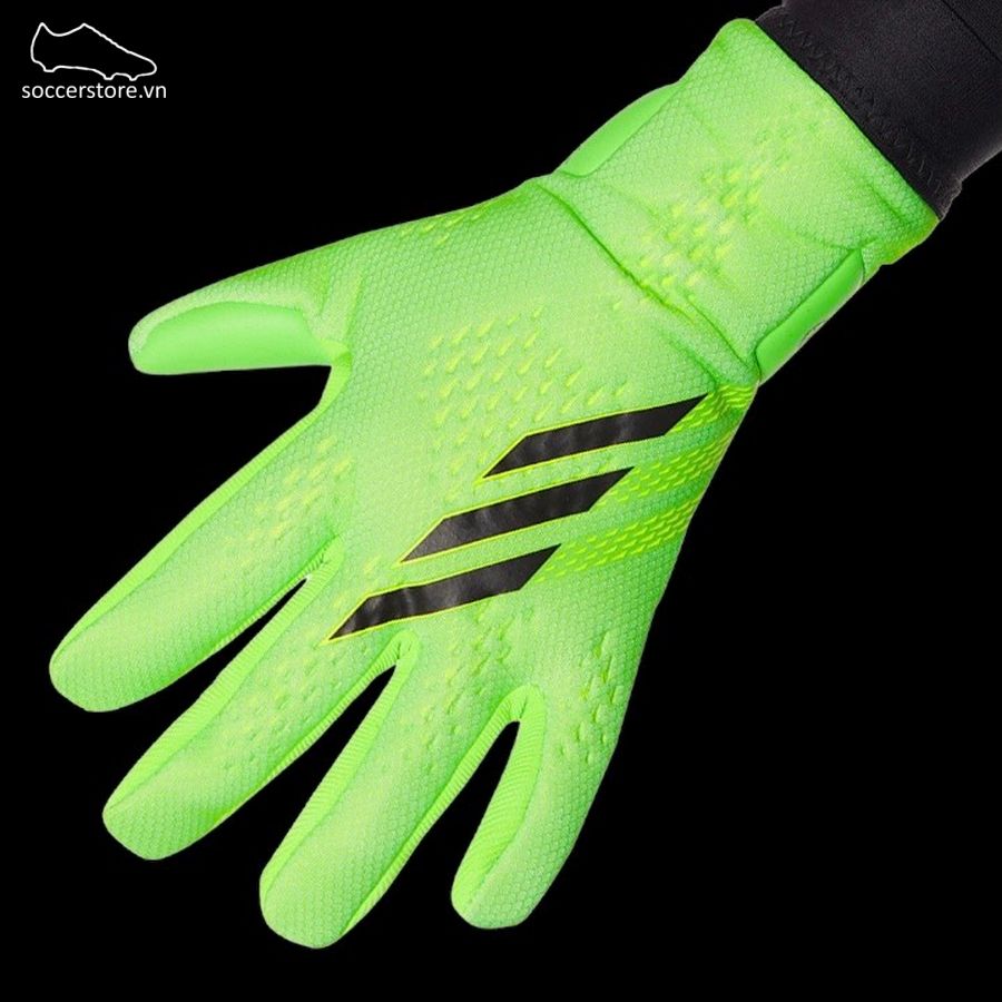 Găng tay thủ môn Adidas X GL League GK Gloves màu xanh lá HC0608