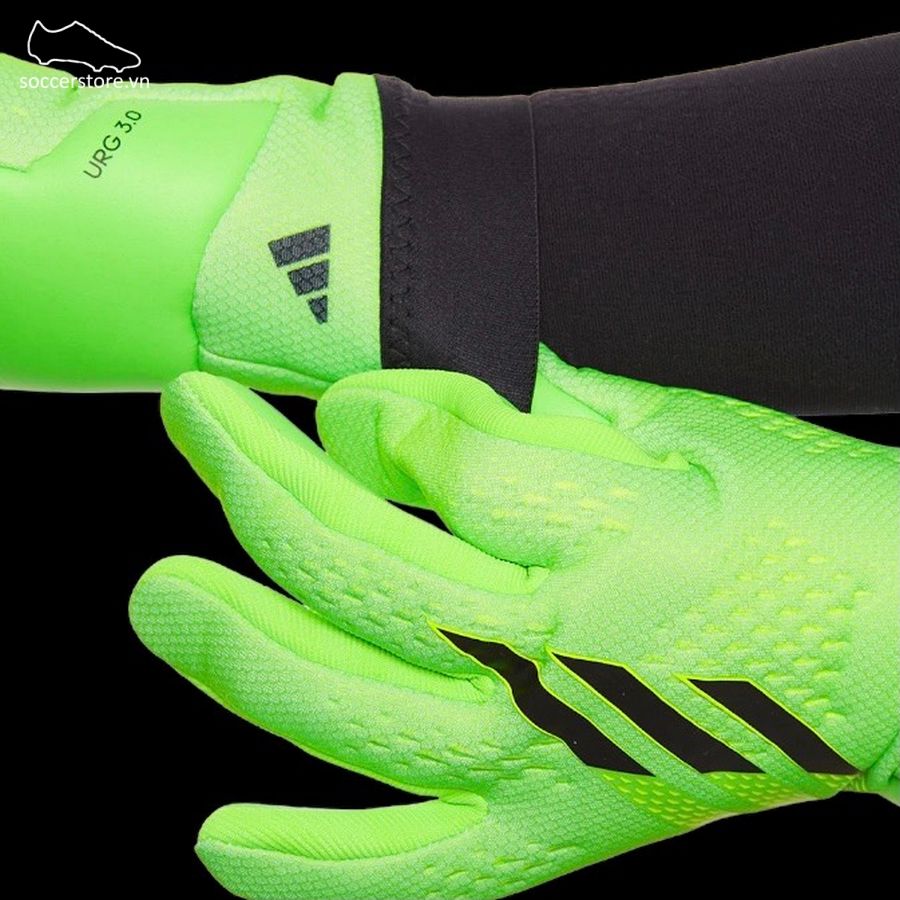 Găng tay thủ môn Adidas X GL League GK Gloves màu xanh lá HC0608