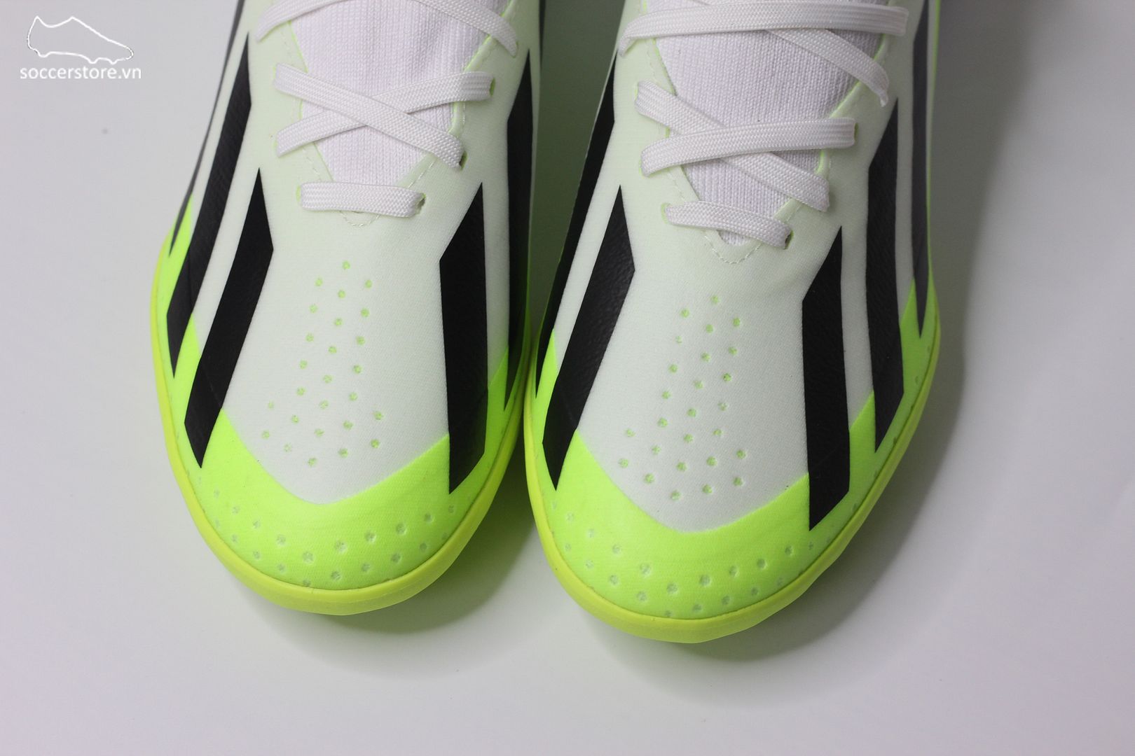 Adidas X Crazyfast .3 TF Crazyrush pack màu trắng pha xanh chuối ID9337