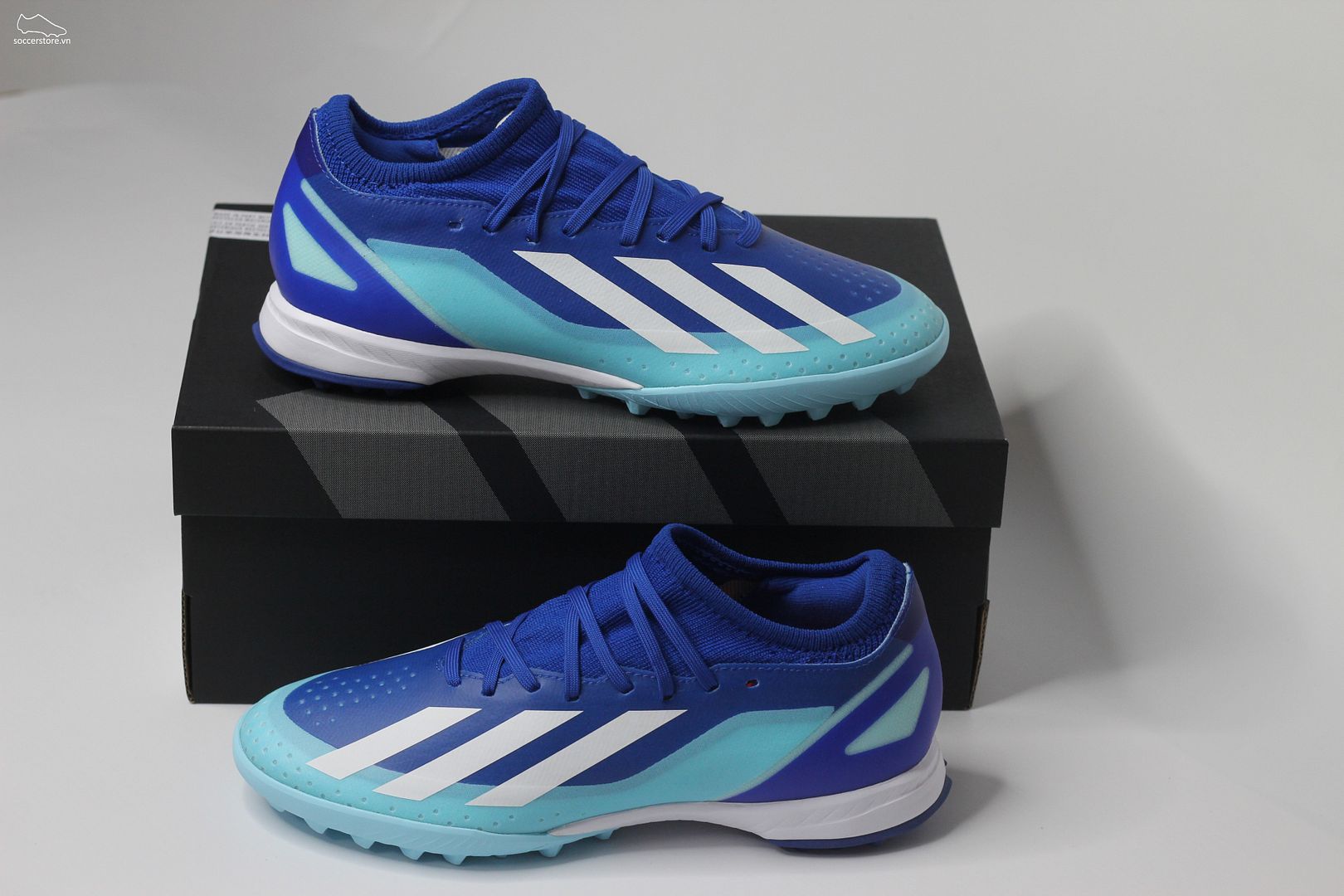 Adidas X Crazyfast .3 TF Marine Rush pack màu xanh trắng ID9338