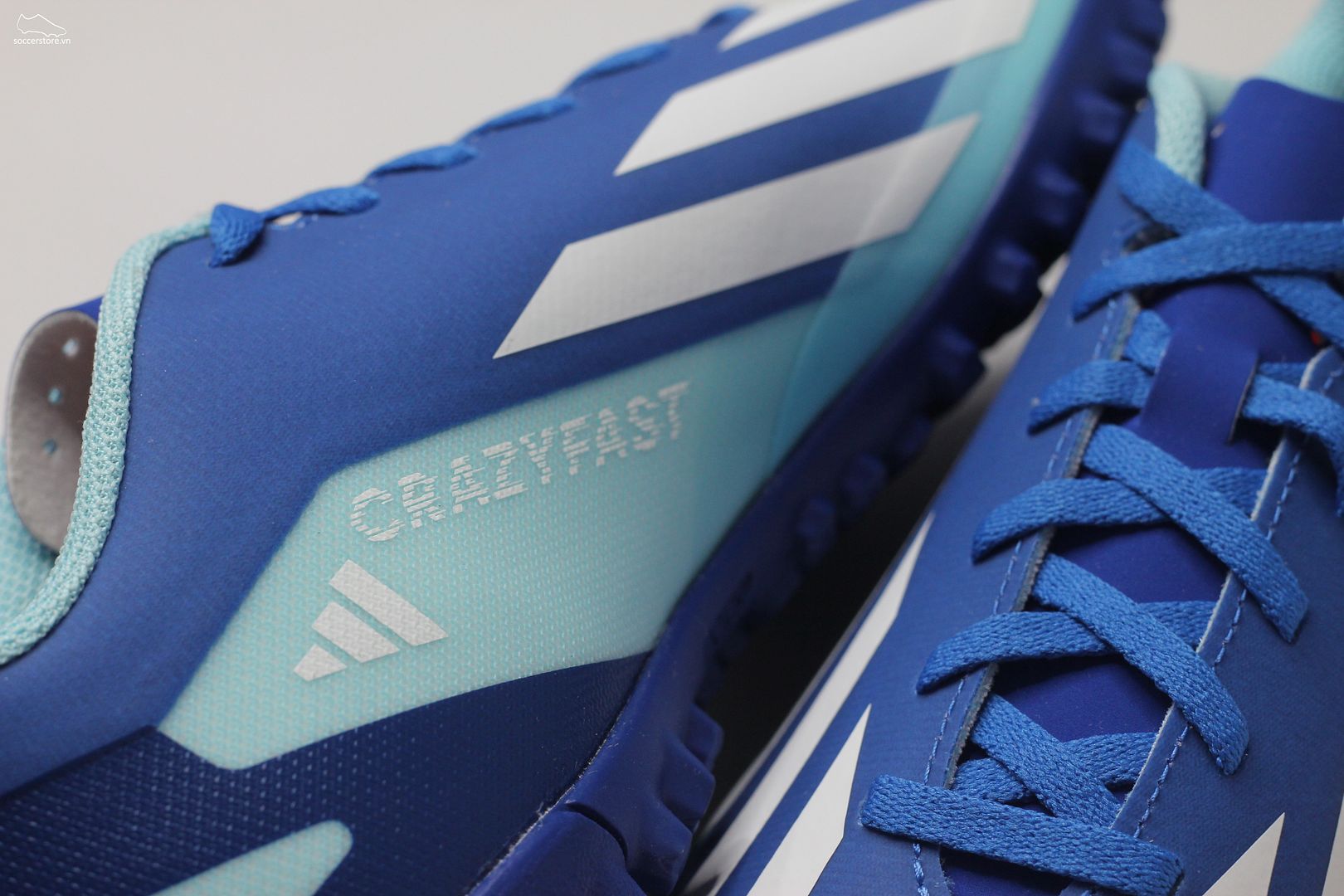 Adidas X Crazyfast .4 TF Marine Rush pack màu xanh trắng IE1576