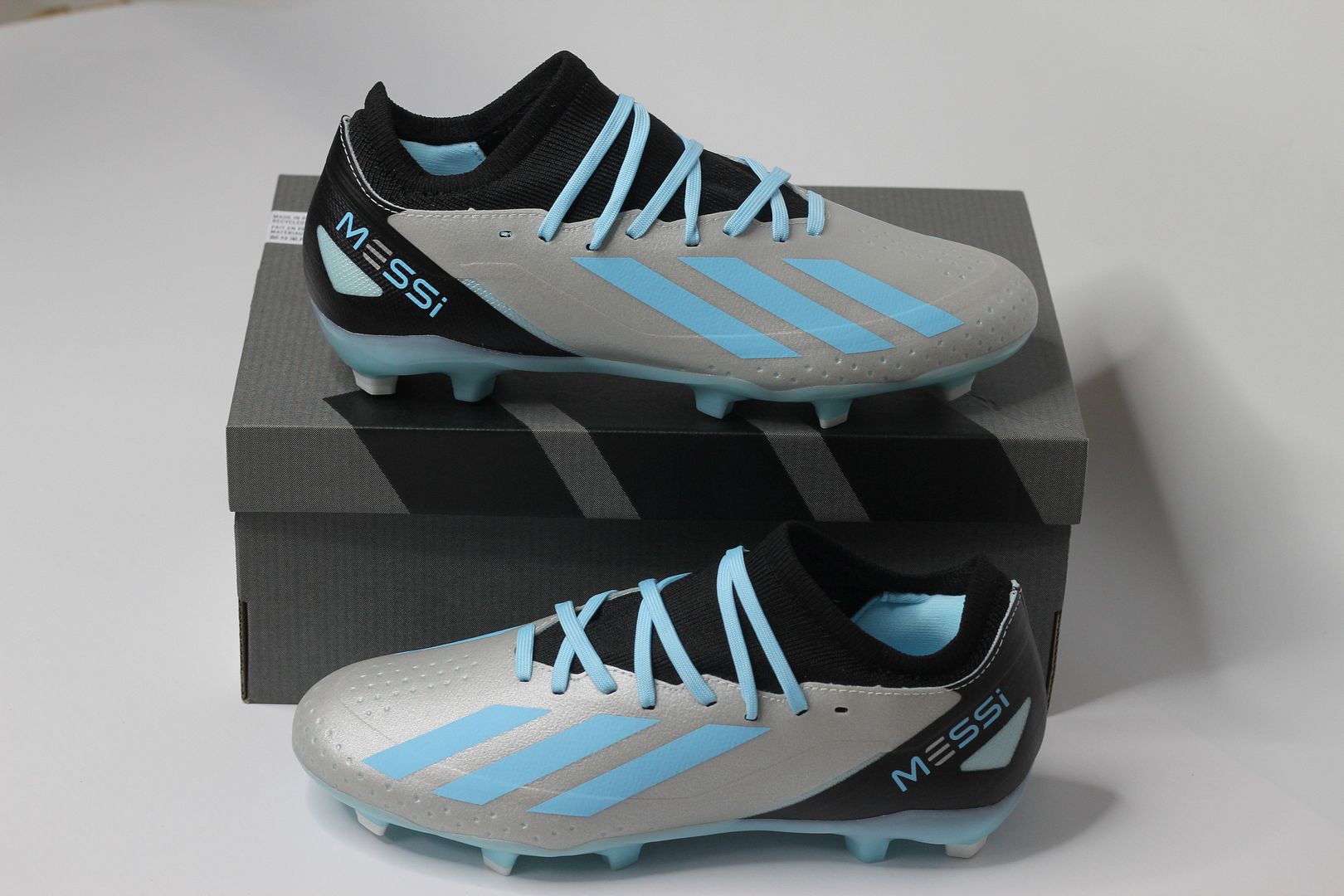 Adidas X Crazyfast Messi .3 FG Infinito Messi màu bạc/ xám IE4078