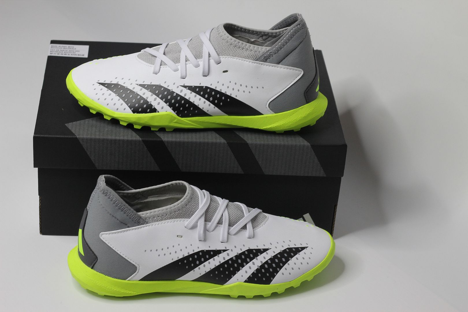 Adidas Predator Accuracy .3 TF Junior Crazyrush pack màu trắng đế xanh - IE9450
