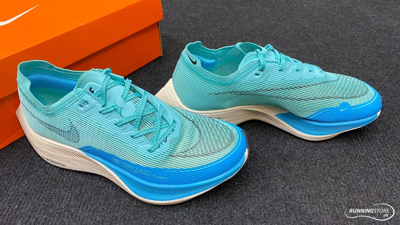 Nike Zoomx Vaporfly Next % 2 - Aurora Green/ Black Vert Aurora