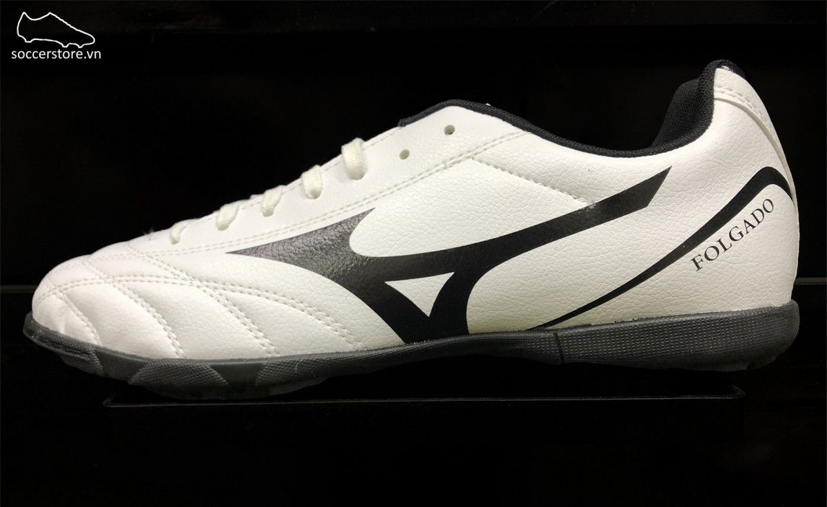 Mizuno Folgado AS TF - Trắng / Đen - P1GD189309