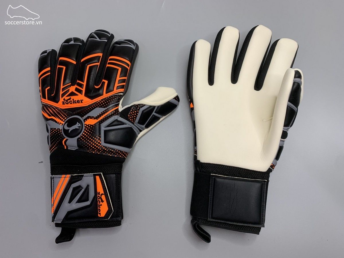 Găng tay Zocker Gloves Edwin màu cam đen ZGK-E01C