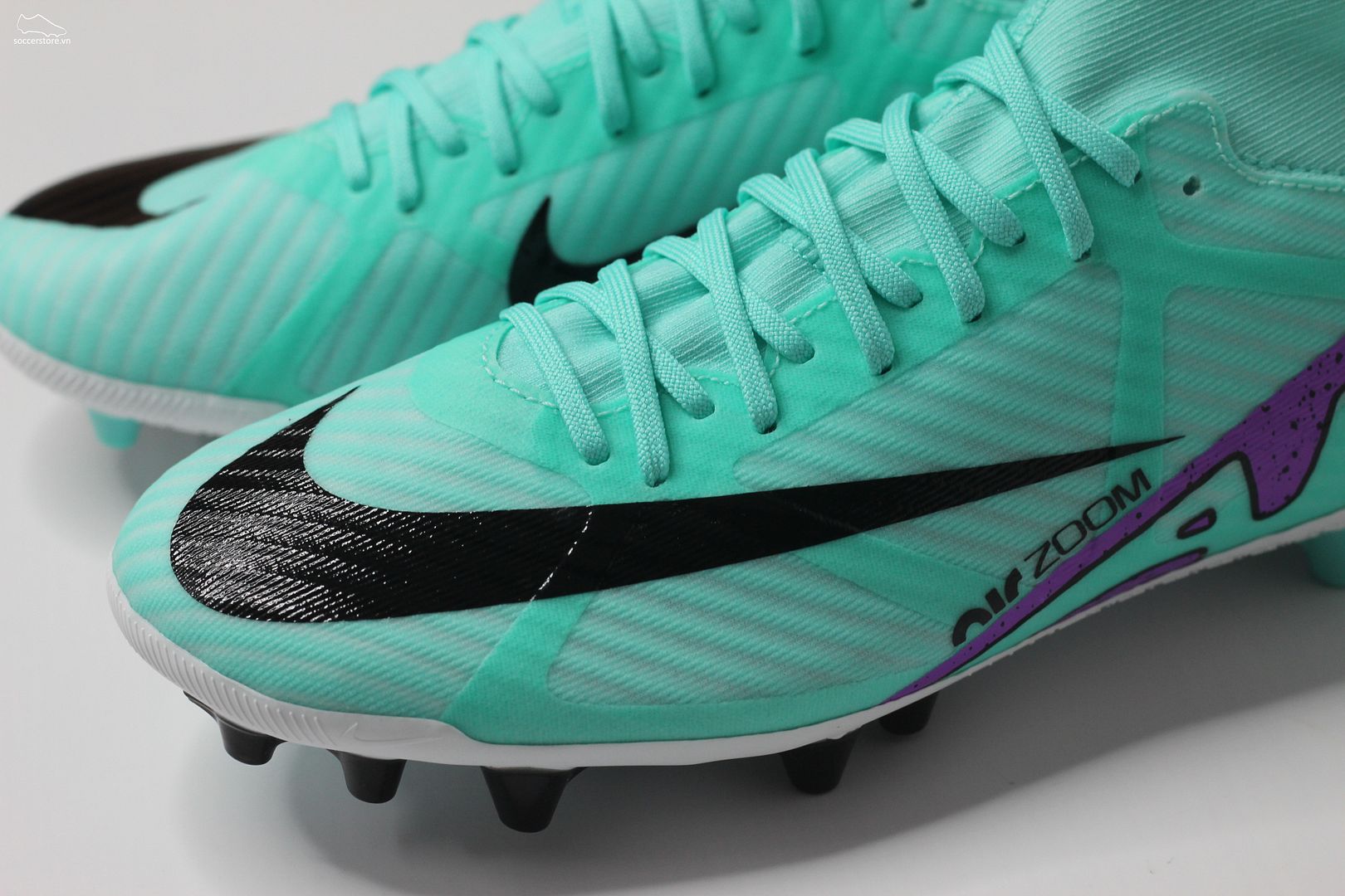 Nike Mercurial Superfly 9 Academy AG Air Zoom Peak Ready pack màu xanh mint DJ5622-300