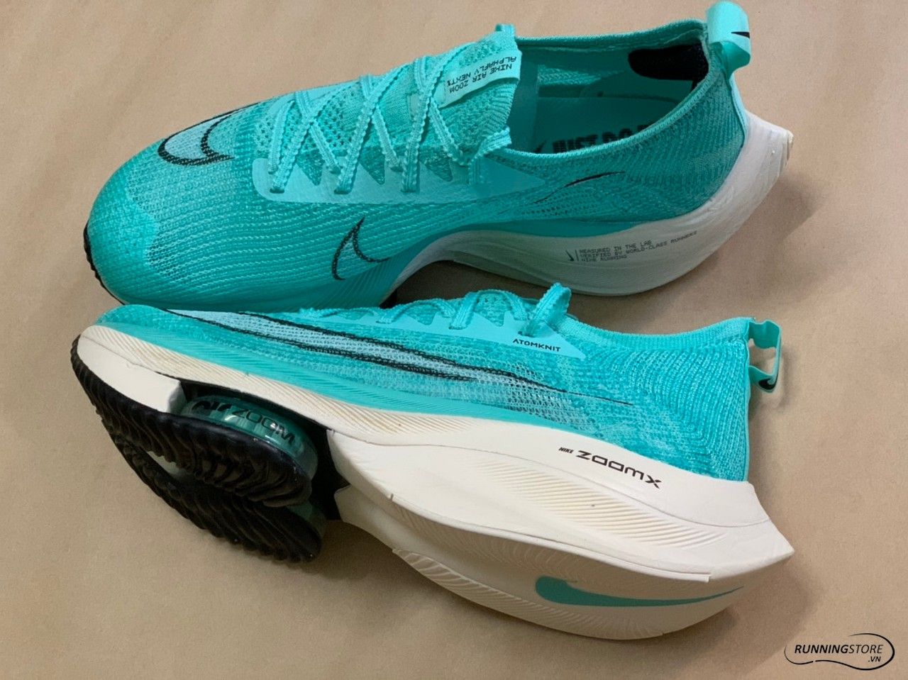 Nike Air Zoom Alphafly NEXT% - Hyper Turquoise/Black/Oracle Aqua