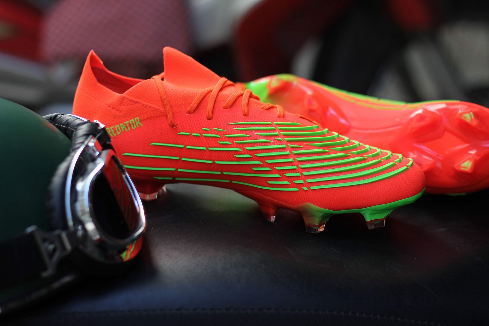 Adidas Predator Edge .1 L FG Game data màu đỏ cam – GW1024